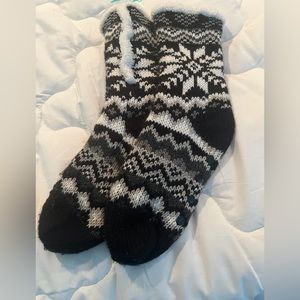 Warm Winter Slipper Socks - NWOT